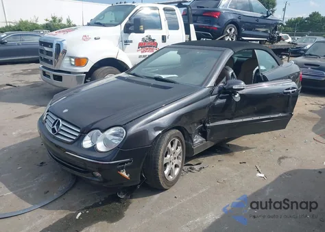 2004 Mercedes-Benz Clk 320 from USA, damaged, VIN WDBTK65G94T017317